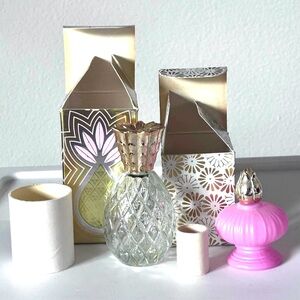 💥Rare! Vintage Avon Perfume Bottles w/ boxes 1960s: Pineapple Petite & Elusive
